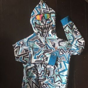 Volcom Stone skull full-zip hoodie Youth